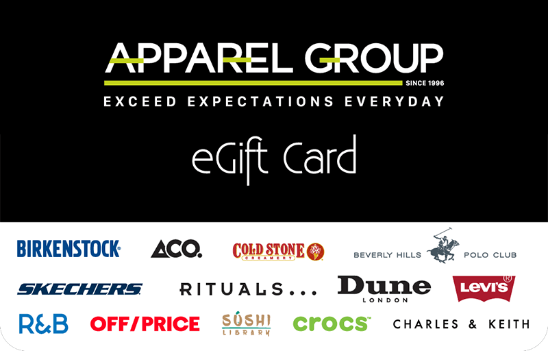 Apparel Gift Card