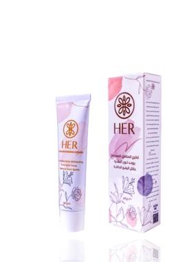 Sensitive area whitening cream