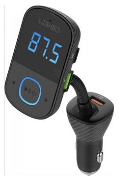 Ldnio car charger with Type-C port and USB port and MP3 