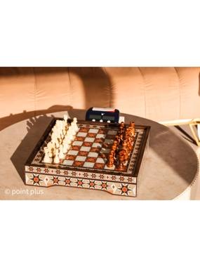 STAR VIP CHESS SET PEARL / Big Size From Point Plus