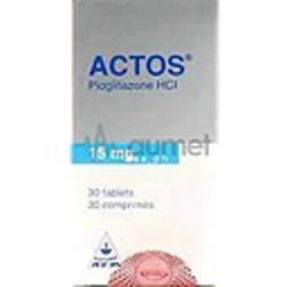 Actos 15mg Tablet 30