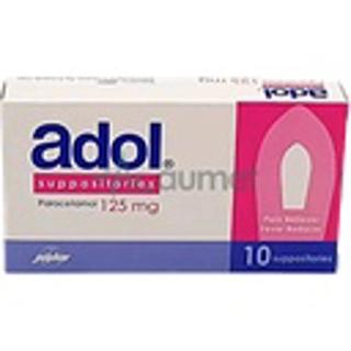 Adol 125mg Suppository 10