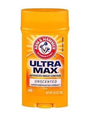 Arm & Hammer Ultra Max Unscented Deodorant Stick 73g