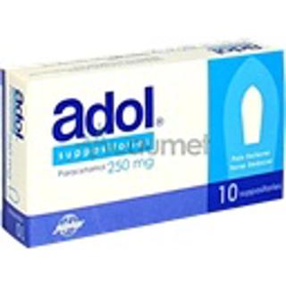 Adol 250mg Suppository 10