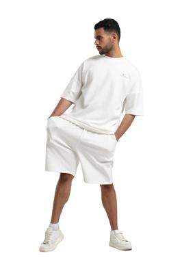 Oversize Short Pants - Off-White 