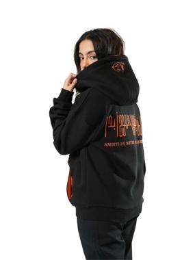 Midweight Hoodie Oversize Black