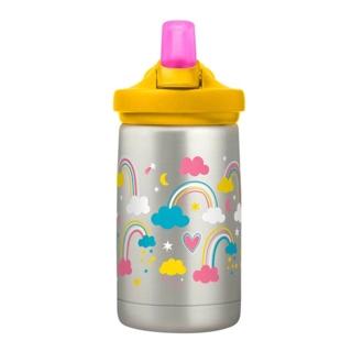 Eddy plus kids bottle insulated stainless steel 350ml rainbow love