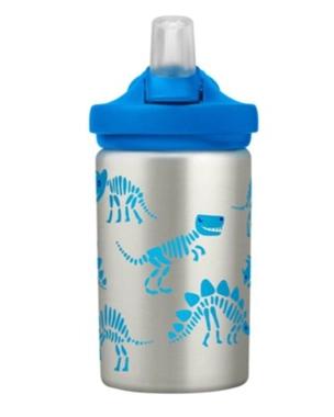 Eddy plus kids bottle stainless steel 400ml dino bones