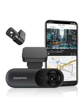 Front & Rear 2K Dash Camera with GPS, G-Sensor, WiFi | DDPAI N3 Pro GPS