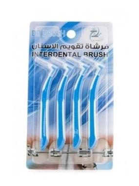 Dr. Brosh Orthodontic and Interdental Cleaning Brush - 4 Pieces