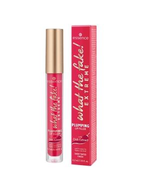 Essence What The Fake Extreme Filler Lip Plumper in Purple Red