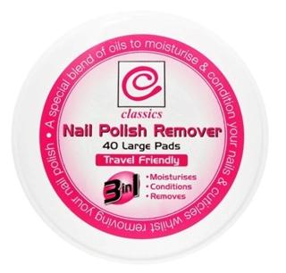 Classic Nail Polish Remover 40 Pads