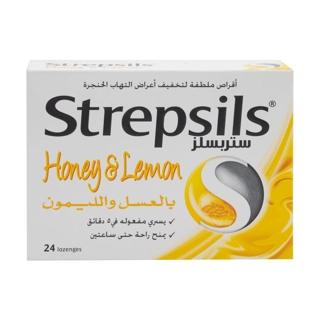 Strepsils Loz Honey Lemon 24 Tab