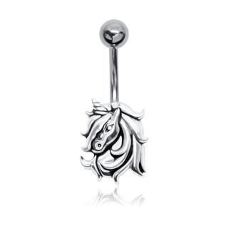 EVE Belly Piercing - B014 Silver