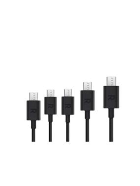 RavPower package of 5 micro USB cables of different lengths