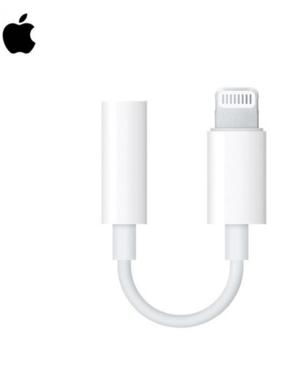 Apple lightning to 3.5mm headphone jack adapter