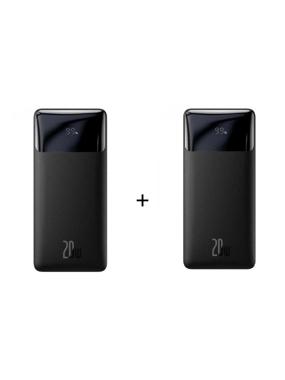 Baseus two batteries with a capacity of 20,000 mAh