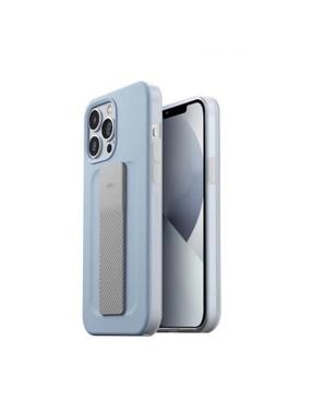 Uniq Heldro Mount Case for iPhone 13 with Grip and Magnet - Cyan