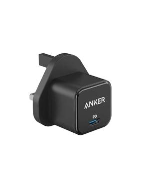 Anker PowerPort 20W Wall Charger with Type-C PD Technology - Black