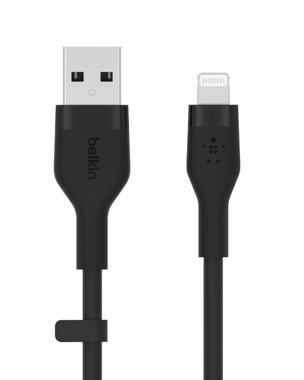 Belkin post charge usb to lightning cable 1 meter - black