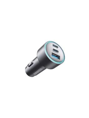 Anker 67W 2 Type-C 1 USB Car Charger - Black