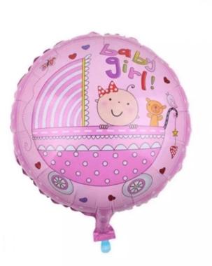 ‏ girl balloon