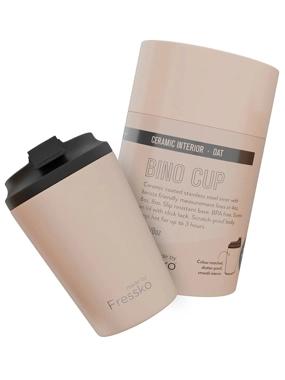 FRESSKO 8oz CEREAMIC INTERIOR CUP BINO OAT