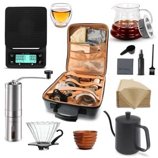 Coffee travel MIBRU bag  v60 set-12 in 1