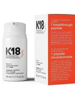 K18 Leave-In Molecular Repair Hair Mask, 50ml