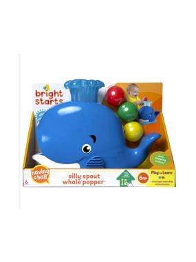 Bright Starts Silly Spout Whale Popper