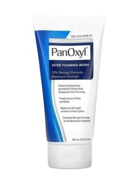  PanOxyl, Acne Foaming Wash, 10% Benzoyl Peroxide Maximum Strength, 5.5 oz (156 g)