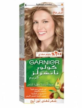 Garnier Color Naturals Nourishing Cream Hair Dye, #8 Light Blonde