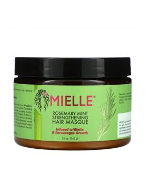 Mielle, Strengthening Hair Masque, Rosemary Mint, 12 oz (340 g)