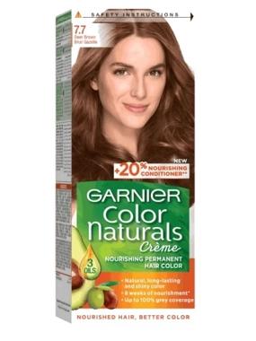 Garnier Color Naturals, 7.7 Deer Brown, Permanent Hair Color