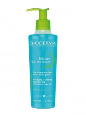 BIODERMA SÉBIUM PURIFYING CLEANSING FOAMING GEL 200ML