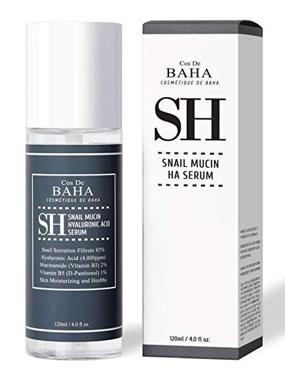 Cos De BAHA, SH, Snail Mucin Hyaluronic Acid Serum, 4 fl oz (120 ml)