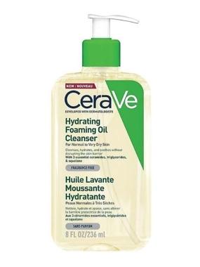 CeraVe Hydrating Foaming Oil Cleanser, 236ml