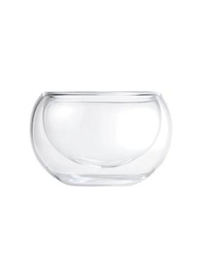 105. 60ml double glass cup