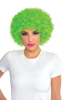 Neon Curly Wig باروكة كيرلي نيون