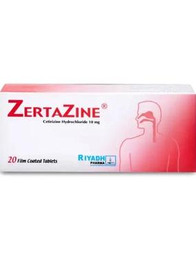 Zertazine 10 mg tablet 20pcs