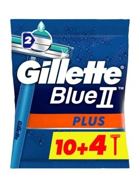  Gillette Razor Blue Ii Plus Promo Pack 10+4