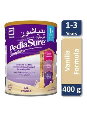 PEDIA SURE COMPLETE 1+ VANILLA COMPETE 400 GM