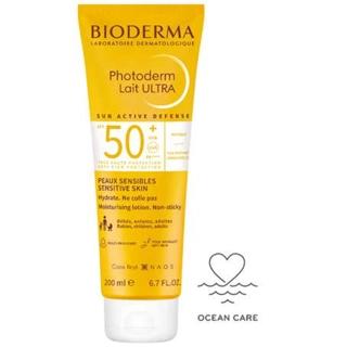 BIODERMA PHOTODERM LAIT ULTRA SUN ACTIVE DEFENSE SPF50+ INVISIBLE 