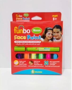 Funbo face paint 6 colours