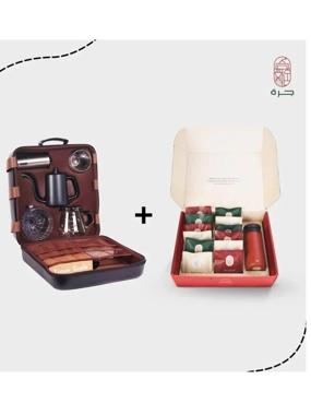 Red Jar Box + Coffee Tools Bag