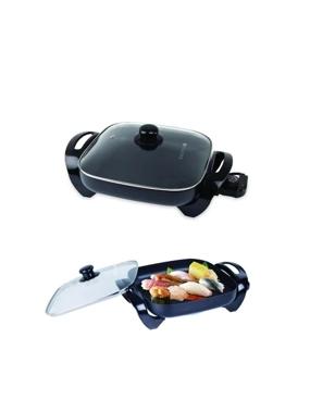 Electric frying pan with lid SMD-30C