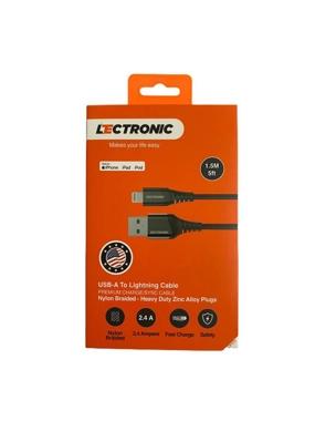 lectronic iPhone charger cable