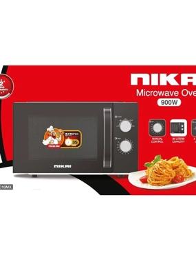 Nikai 30L 900W Manual Control Microwave Oven with 5 Power Levels and Defrost Settings