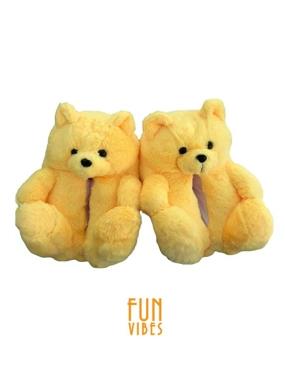 Teddy bear Slipper - yellow