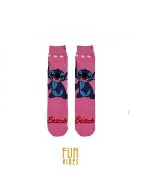 Stitch sock - pink